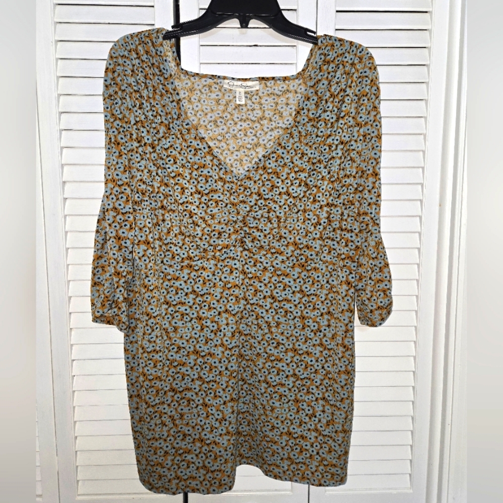 Jessica Simpson Women's XL 3/4 Sleeve Maternity Top